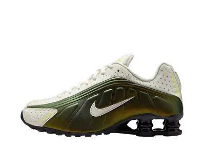 Nike Women's Shox R4 "Sail/Off Noir/Light Lemon Twist"