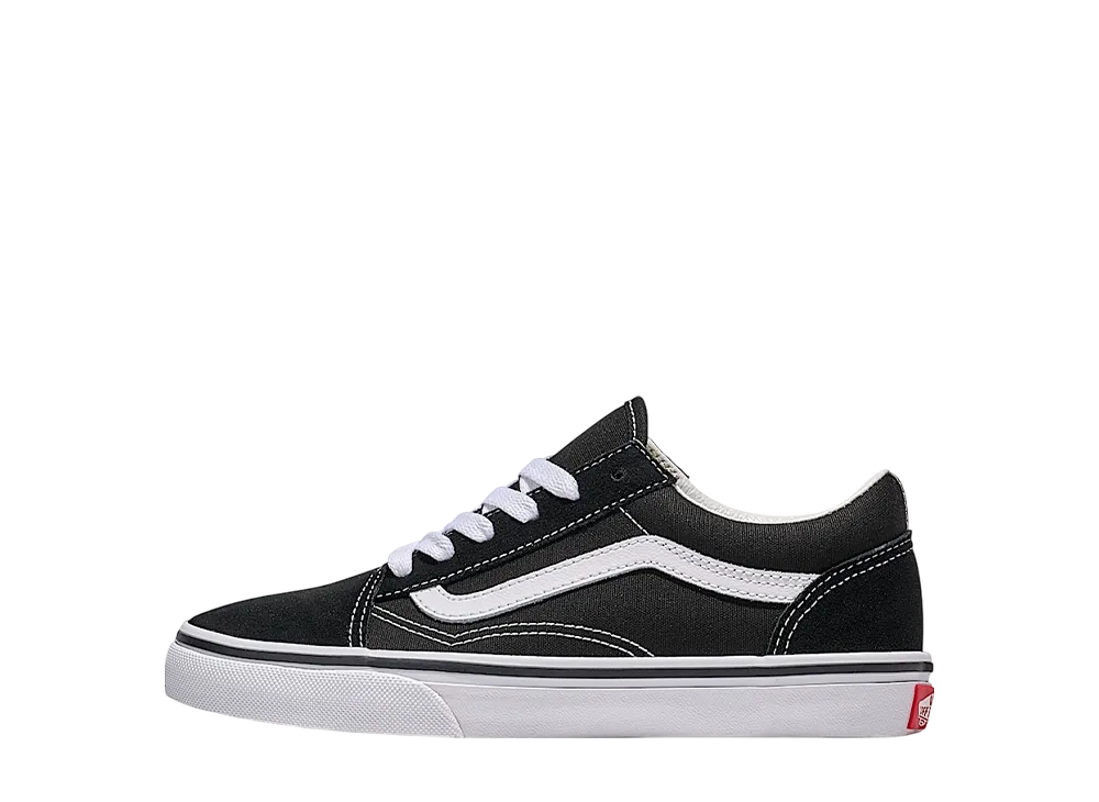 Vans Big Kids Old Skool "Black/White"