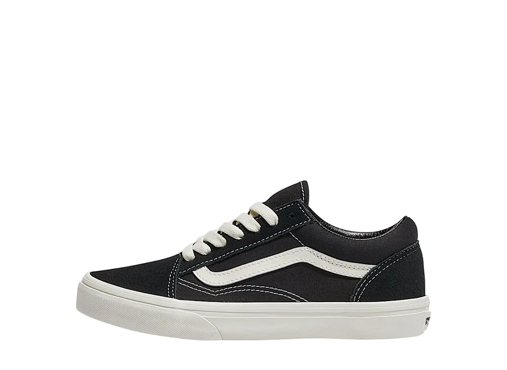 Vans Big Kids Old Skool "Black/Marshmallow White"