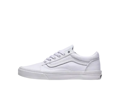 Vans Big Kids Old Skool "True White"