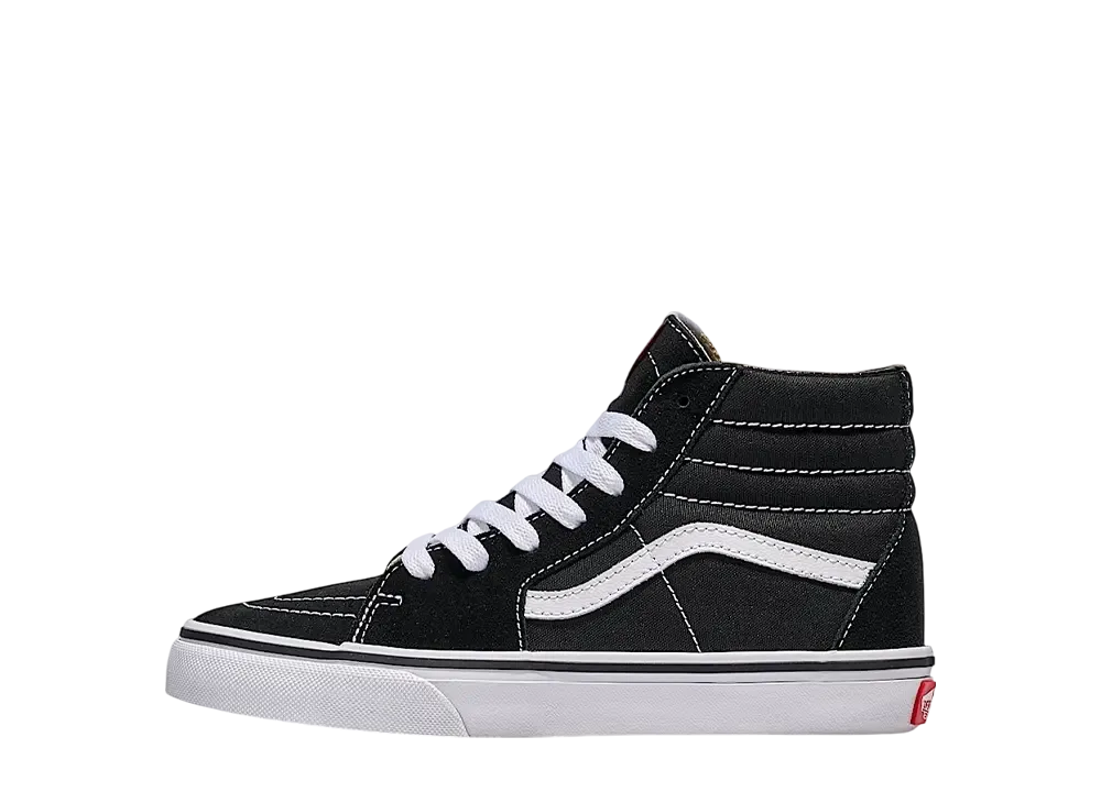 Vans Big Kids Sk8-Hi "Black/White"