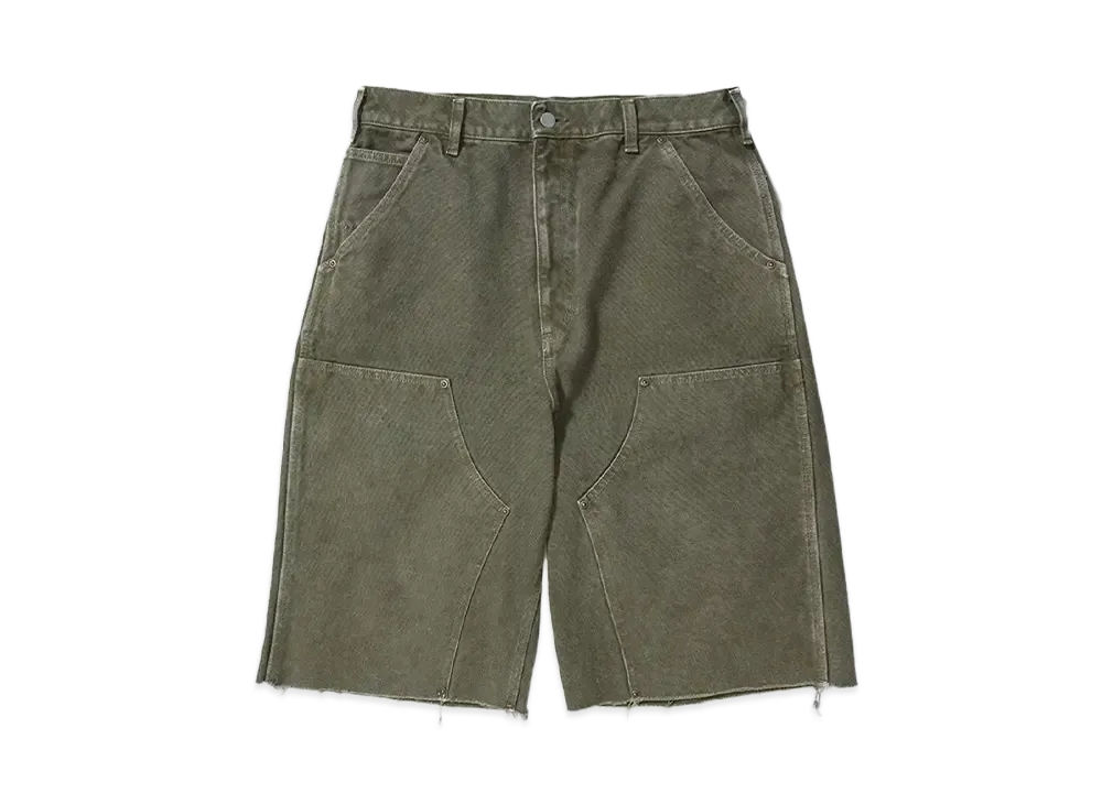 MIYAGIHIDETAKA Work pants short "KHAKI"