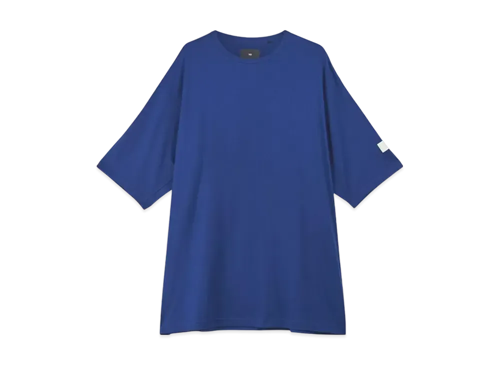 Y-3 Loose Fit Boxy Short Sleeve Tee "Blue"