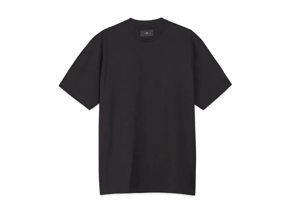 Y-3 Relaxed Loose Fit Short Sleeve Tee "Black"