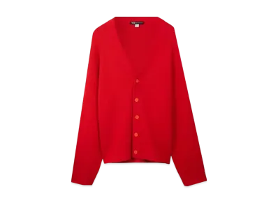 Y-3 Knit Loose Fit Cardigan "Orange"