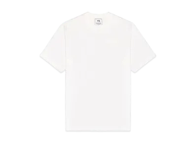 Y-3 M Classic Chest Logo Short Sleeve Tee "White"