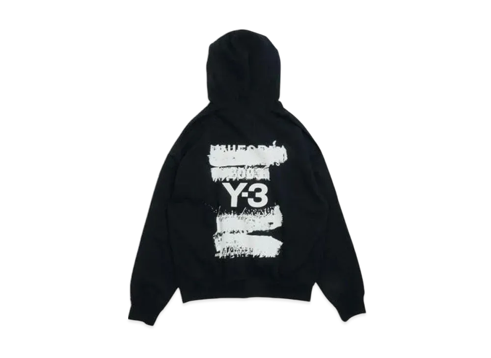 Y-3 U GFX Hoodie Pull Parka "Black"