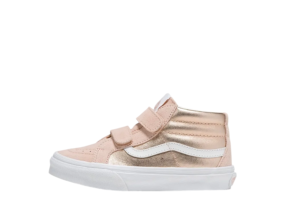 Vans Little Kids Sk8-Mid Reissue V "Rose Gold Pink"