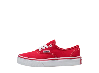 Vans Little Kids Authentic "Red/White"