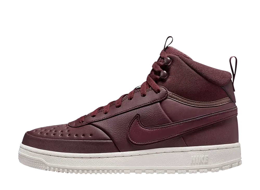ナイキ コートビジョン ミッド ウィンター "バーガンディクラッシュ/プラムエクリプス/ファントム"