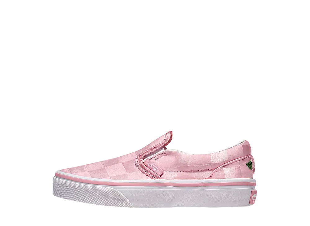 Vans Little Kids Classic Slip-On Satin "Rose Pink"