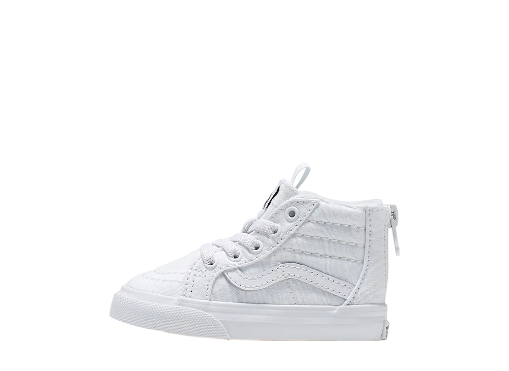 バンズ トドラー スケートハイ ジップ "トゥルーホワイト"