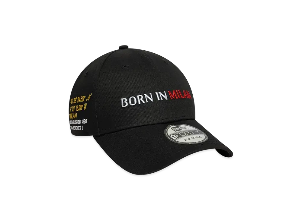 NEW ERA 9Forty AC Milan "Black"