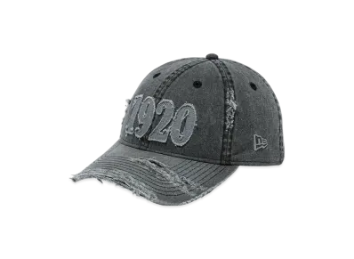 NEW ERA 9Twenty Damaged Series Acid Wash 1920 "Black"
