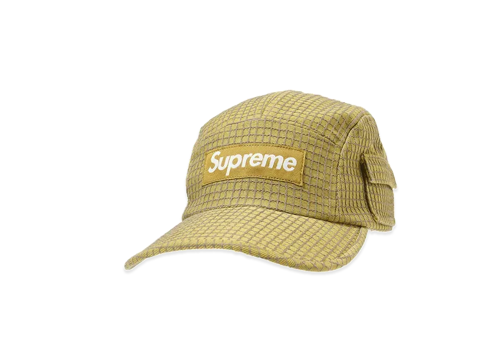 Supreme Denim Ripstop Camp Cap "Yellow"