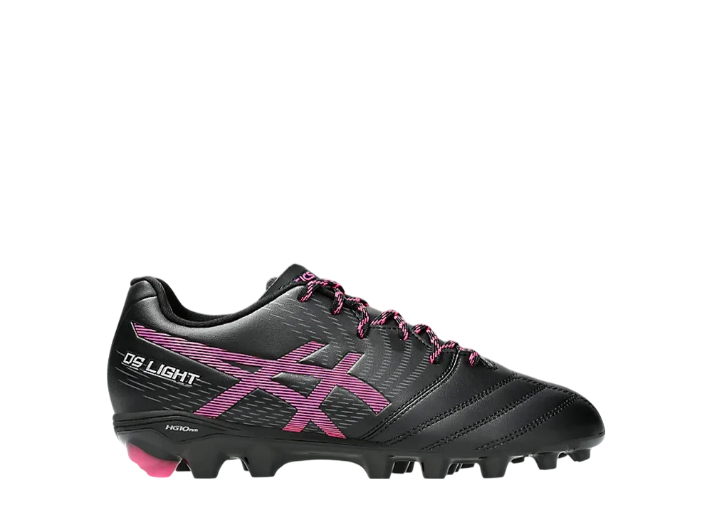 アシックス GS DSライト JR "ブラック/ピンクグロー" (キッズ)