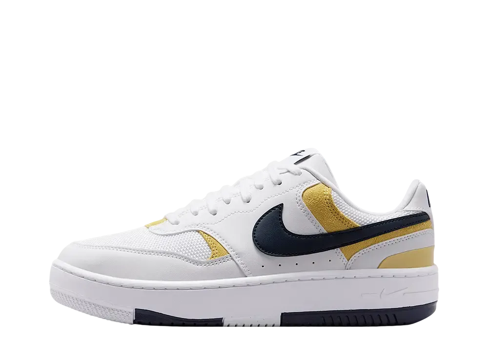 ナイキ ウィメンズ ガンマフォース "ホワイト/ソフトパール/サターンゴールド/オブシディアン"