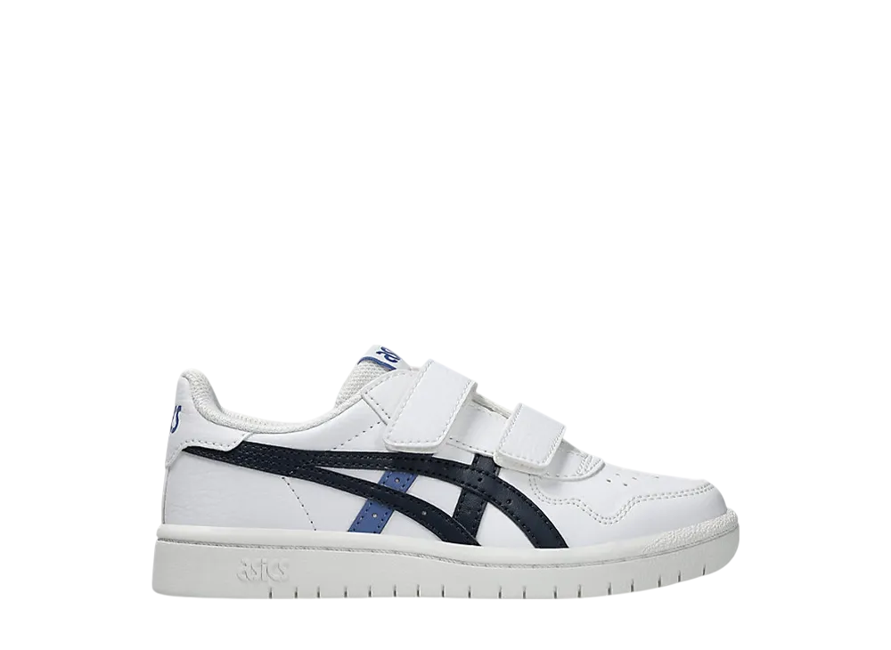 アシックス PS ジャパン S "ホワイト/ミッドナイト" (キッズ)