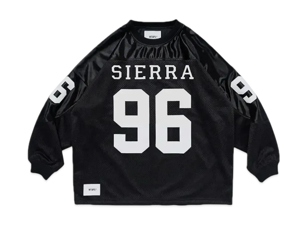 WTAPS Netminder / LS / Poly SIERRA "Black"