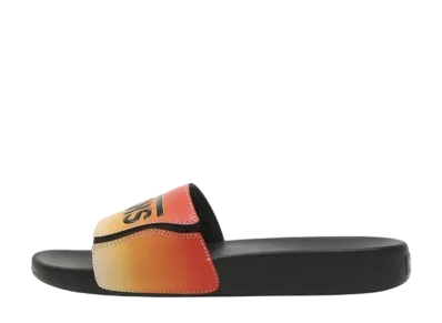 Vans Overs Slide "Black/Orange" (V7350)