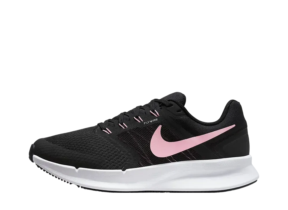 ナイキ ウィメンズ ランスウィフト3 "ブラック/ホワイト/ミディアムソフトピンク"