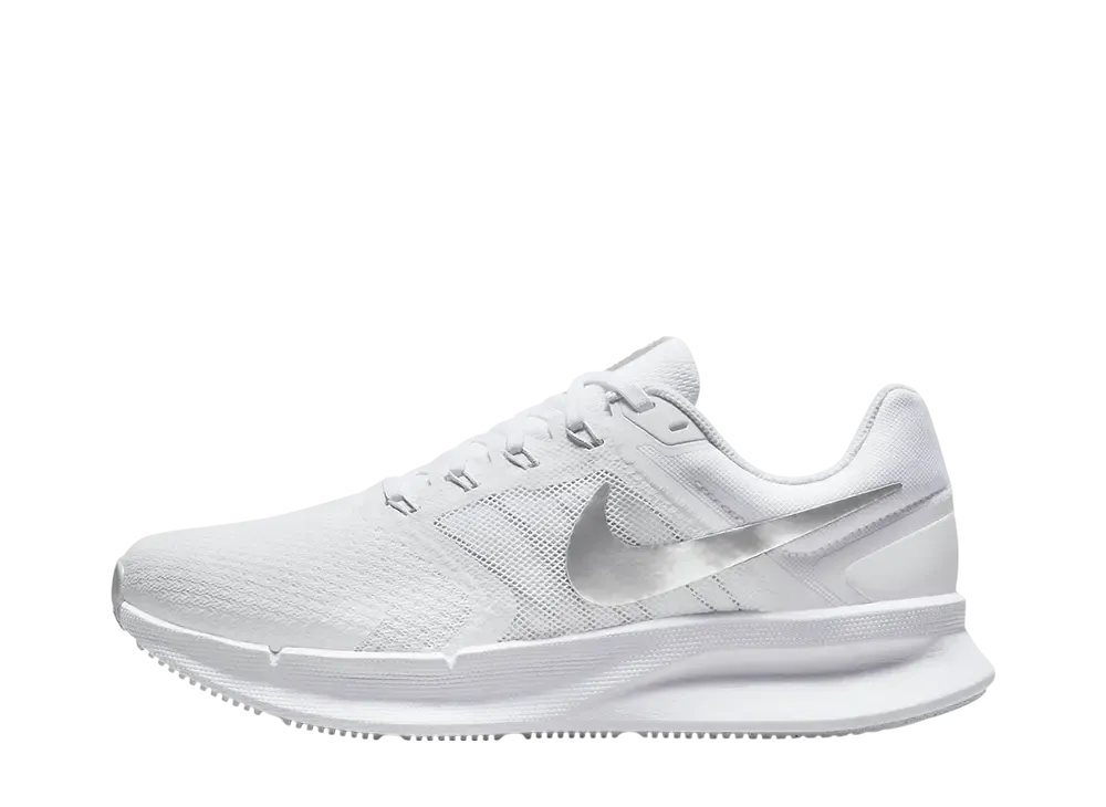 ナイキ ウィメンズ ランスウィフト3 "ホワイト/ピュアプラチナム/メタリックシルバー"
