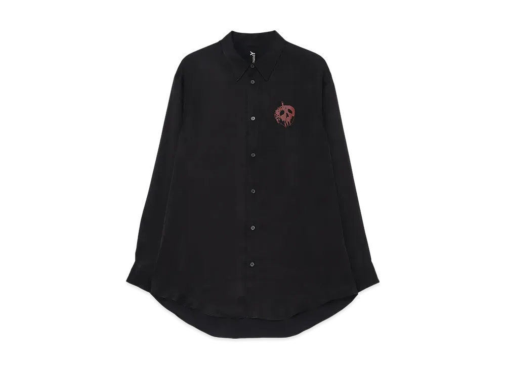 Ground Y Snow White Collection Snow White & Apple Opal Finishing Blouse "Black"