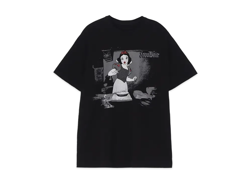 Ground Y Snow White Collection Snow White Graphic T-Shirt "Black"
