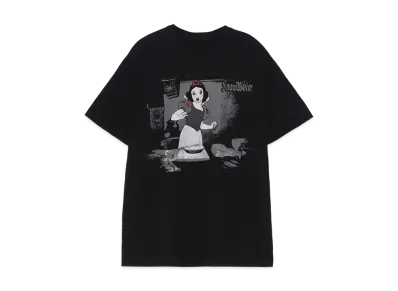 Ground Y Snow White Collection Snow White Graphic T-Shirt "Black"