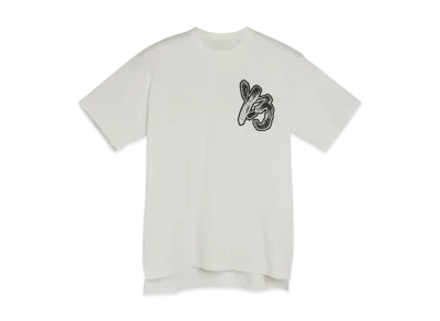 Y-3 Brush GFX SS T "White"