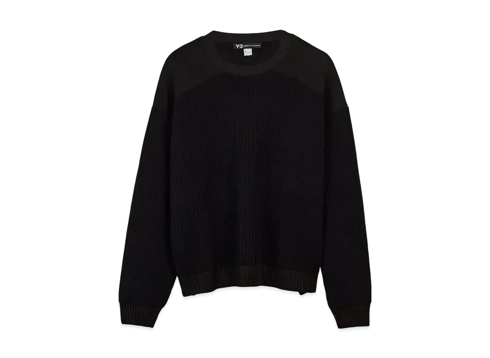 Y-3 Utility Crew Sweater "Black"