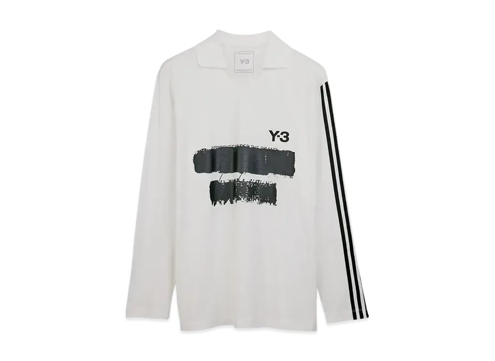 Y-3 U GFX Logo LS T "White"