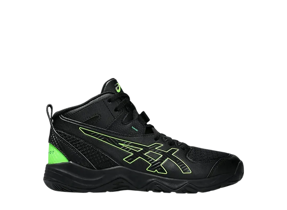 Asics GS Dunkshot MB 10 "Black/Green Gecko"