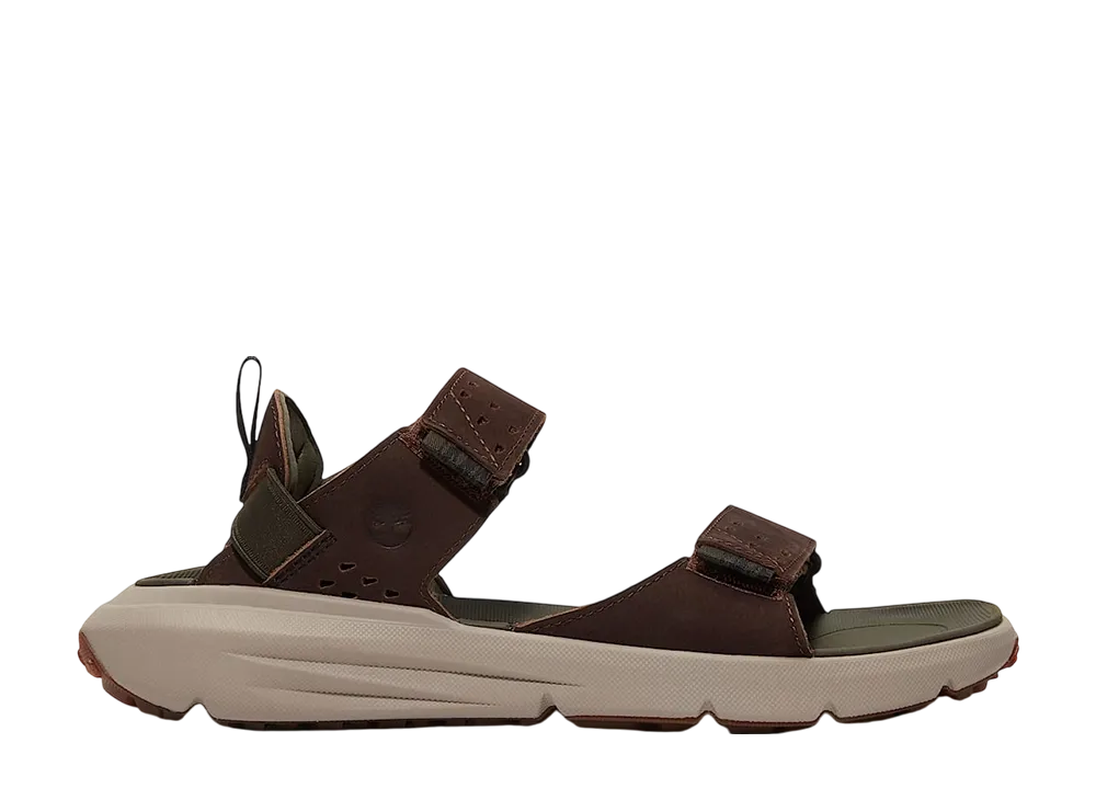 Timberland Motion Dune Backstrap Sandal "Dark Brown Leather"