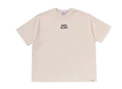 A BATHING APE Bape Black Emb Resort Tee "White"