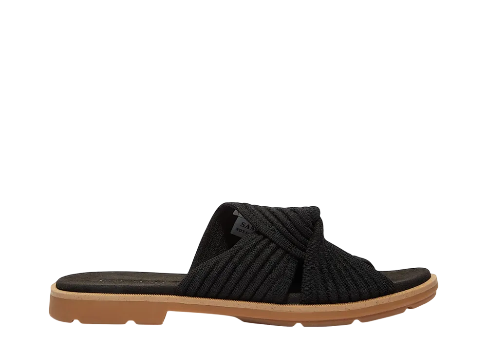 Timberland Women's Calista Bay Slide Sandal "Black Knit"