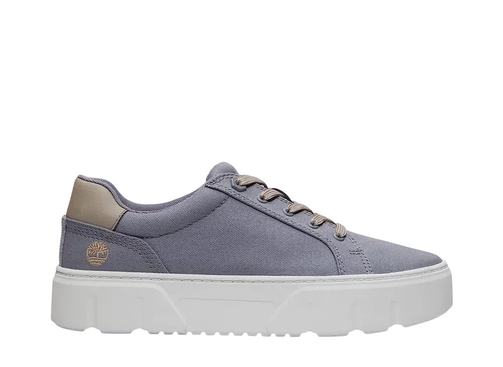 ティンバーランド ウィメンズ ローレル コート ロー レースアップ スニーカー "パープルキャンバス"