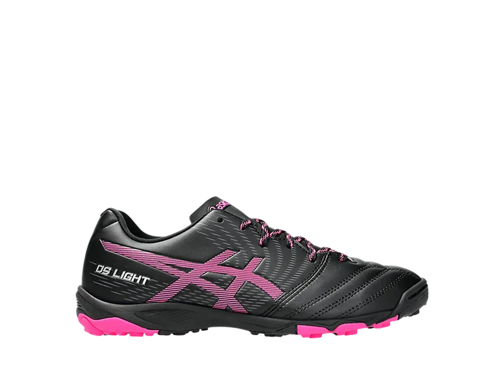 アシックス GS DSライト JR TF "ブラック/ピンクグロー" (キッズ)