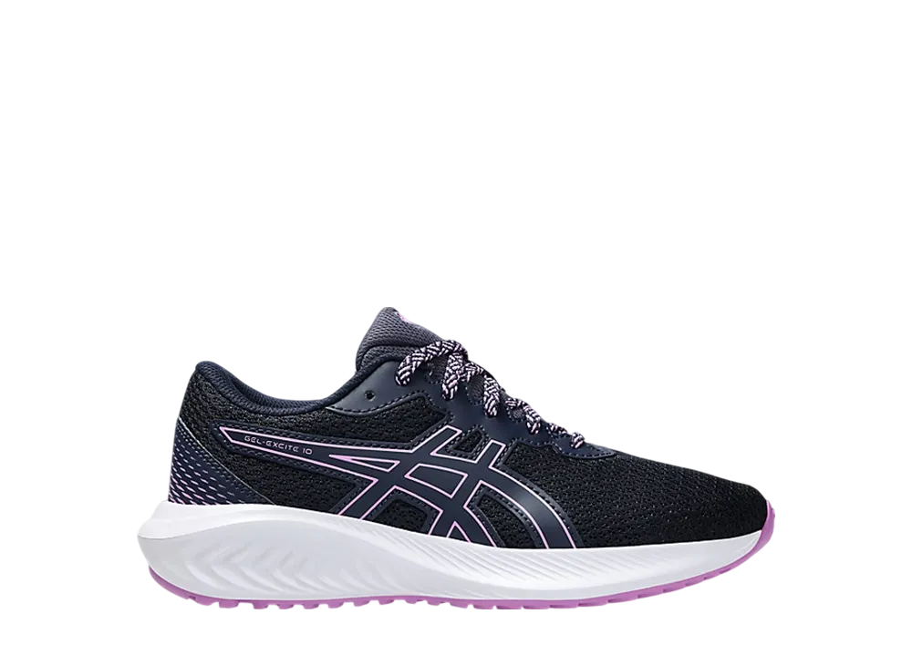 アシックス GS ゲルエキサイト10 "ミッドナイト/ラベンダーグロー" (キッズ)