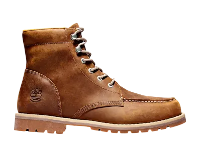 Timberland Redwood Falls Waterproof Moc Toe Boot "Saddle"