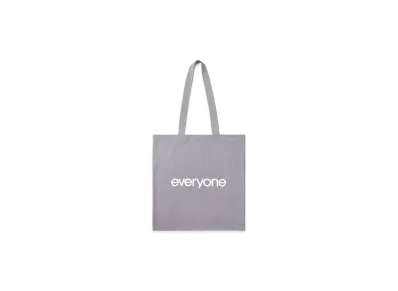everyone Nylon Logo Tote Bag "Grey"