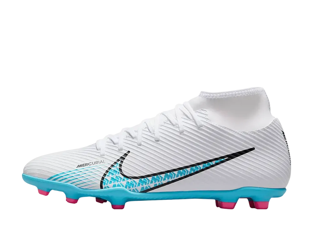ナイキ マーキュリアル スーパーフライ9 クラブ "ホワイト/ピンクブラスト/バルチックブルー"
