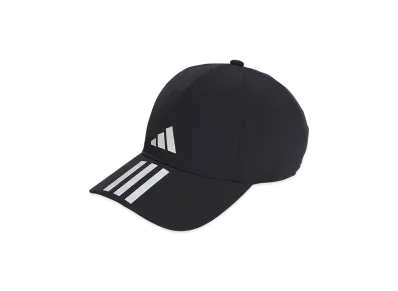 adidas 3-Stripes Aeroready Running Training Baseball Cap "Black/White"