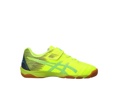 アシックス PS ジュニオーレ6 IN "セーフティーイエロー/アクアリウム" (キッズ)