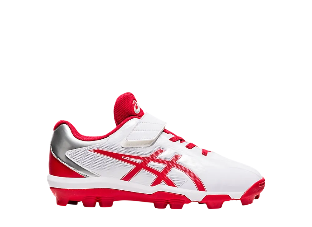 アシックス GS スターシャイン S 2 "ホワイト/レッド" (キッズ)