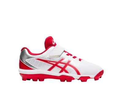 アシックス GS スターシャイン S 2 "ホワイト/レッド" (キッズ)