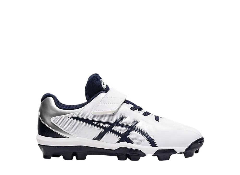 アシックス GS スターシャイン S 2 "ホワイト/ネイビー" (キッズ)