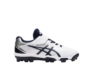 アシックス GS スターシャイン S 2 "ホワイト/ネイビー" (キッズ)