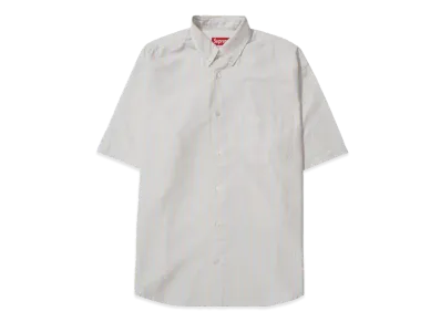 Supreme Loose Fit Oxford S/S Shirt "Yellow Stripe" (25SS)