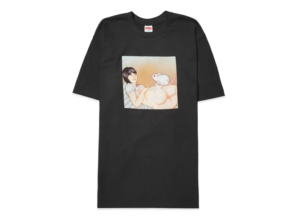 Supreme Mouse Tee "Black"